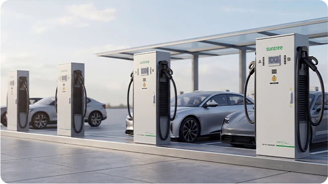 DC Fast Chargers for Time-Conscious Visitors