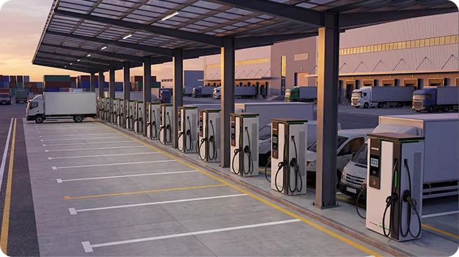 DC Chargers for Faster Turnaround